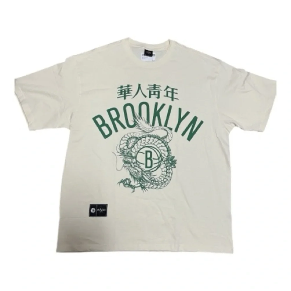 Brooklyn Nets x WAH YAN CHENG NIN Men's Oversized T-shirt Chinese New Year 2025 - Picture 2 of 11
